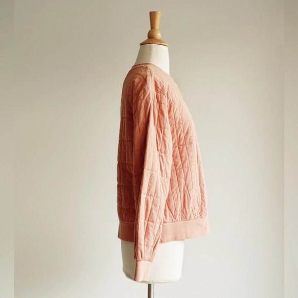 UNIVERSAL THREAD | Pink Quilted Sweatshirt | M - Picture 6 of 9